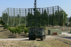ATSz-59G darus vontató P-37M radar telepítése közben Kup 2007