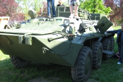 BTR-80 műszaki páncélozott akadályelhárító jármű Szentes 2011