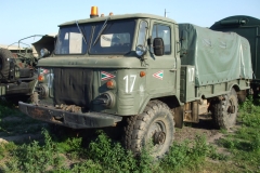GAZ-66 tehergépkocsi ponyvázott platóval Zamárdi 2009