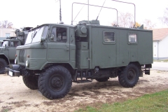 GAZ-66 tehergépkocsi R-142 rádióállomás felépítménnyel Veszprém 2009