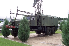 KrAZ-255B PRV-16 magasságmérő lokátorral Kecel 2005