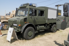 Mercedes-Benz UNIMOG 4000 tűzszerész (dupla kabinos) Kecskemét 2013