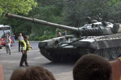 T-72M1 és tréler Budapest 2007