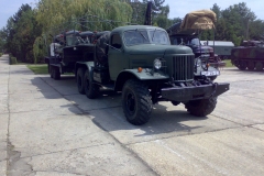 ZIL-157K 9T227 rakétaszállító Győr 2009